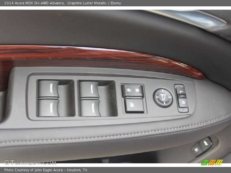 Graphite Luster Metallic / Ebony 2014 Acura MDX SH-AWD Advance