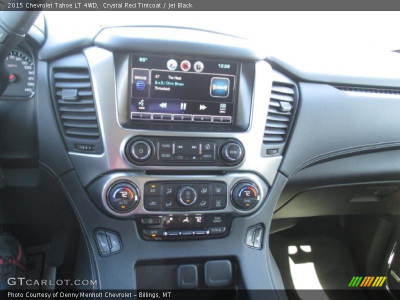 Crystal Red Tintcoat / Jet Black 2015 Chevrolet Tahoe LT 4WD