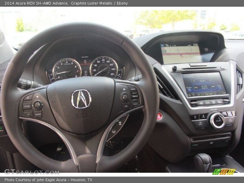 Graphite Luster Metallic / Ebony 2014 Acura MDX SH-AWD Advance