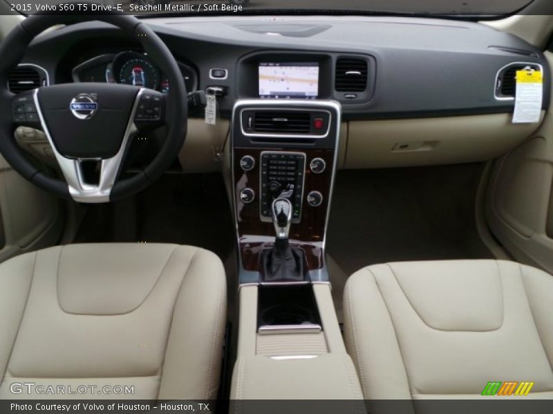 Seashell Metallic / Soft Beige 2015 Volvo S60 T5 Drive-E