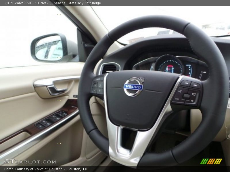Seashell Metallic / Soft Beige 2015 Volvo S60 T5 Drive-E
