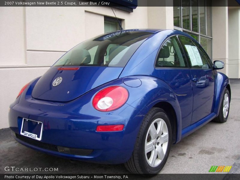 Laser Blue / Grey 2007 Volkswagen New Beetle 2.5 Coupe