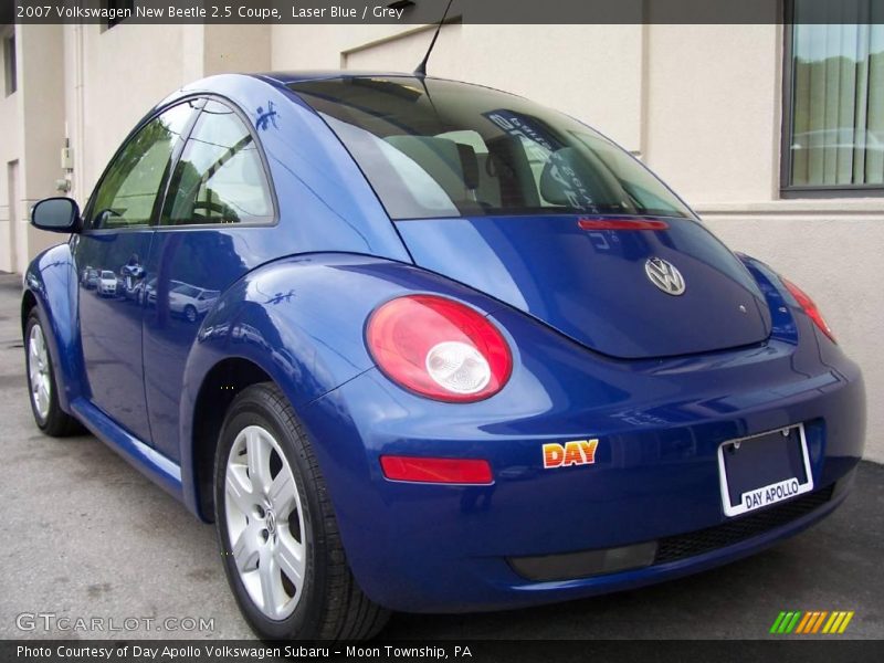 Laser Blue / Grey 2007 Volkswagen New Beetle 2.5 Coupe