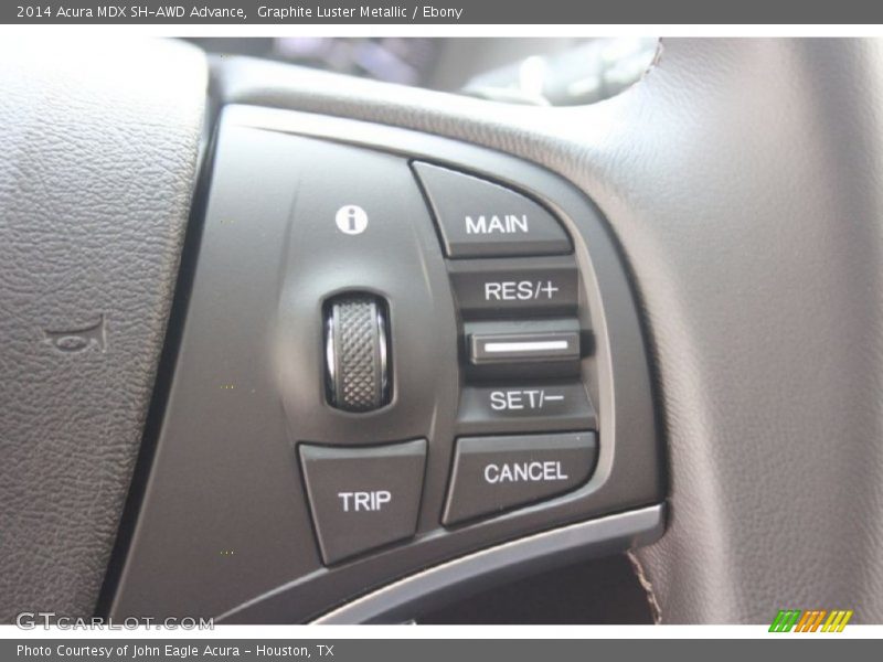 Graphite Luster Metallic / Ebony 2014 Acura MDX SH-AWD Advance