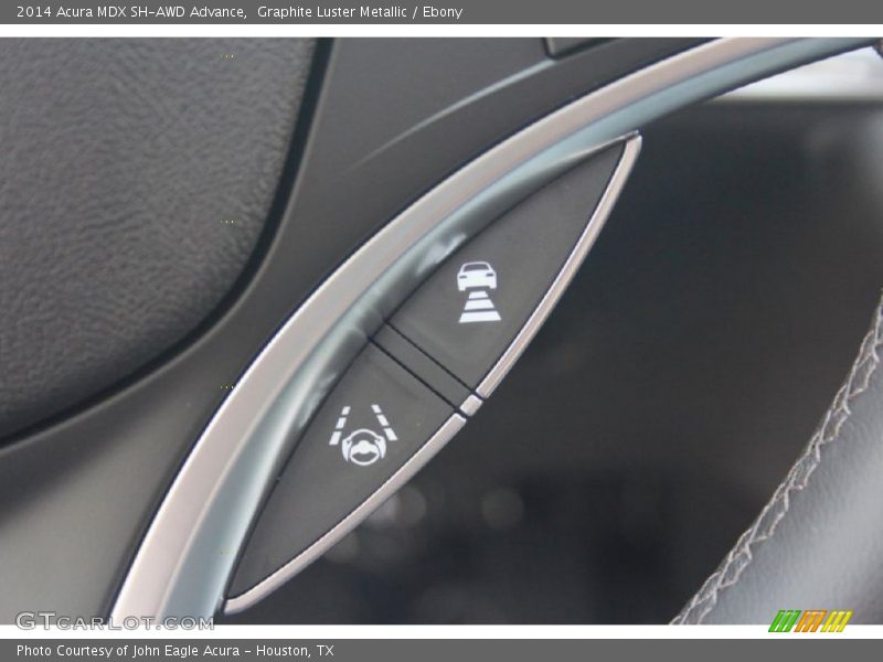 Graphite Luster Metallic / Ebony 2014 Acura MDX SH-AWD Advance
