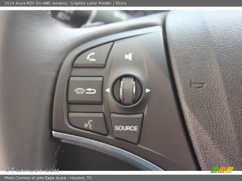Graphite Luster Metallic / Ebony 2014 Acura MDX SH-AWD Advance