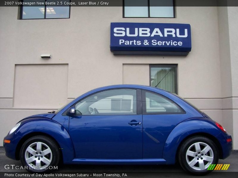 Laser Blue / Grey 2007 Volkswagen New Beetle 2.5 Coupe