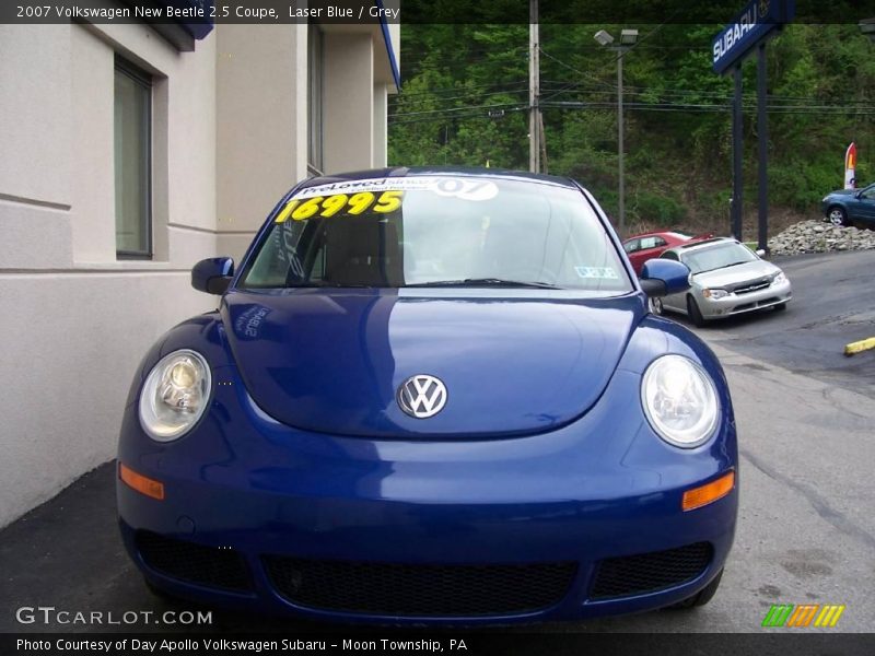 Laser Blue / Grey 2007 Volkswagen New Beetle 2.5 Coupe