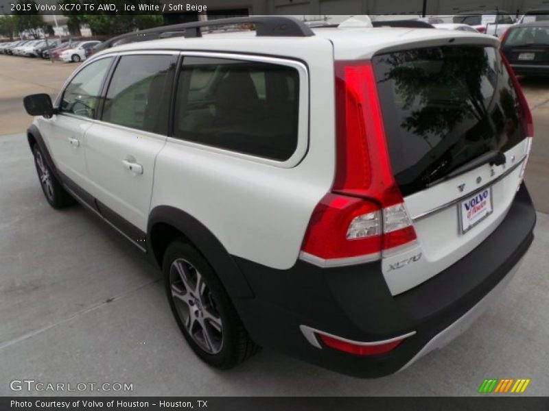 Ice White / Soft Beige 2015 Volvo XC70 T6 AWD