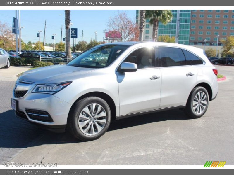 Silver Moon / Graystone 2014 Acura MDX SH-AWD Technology