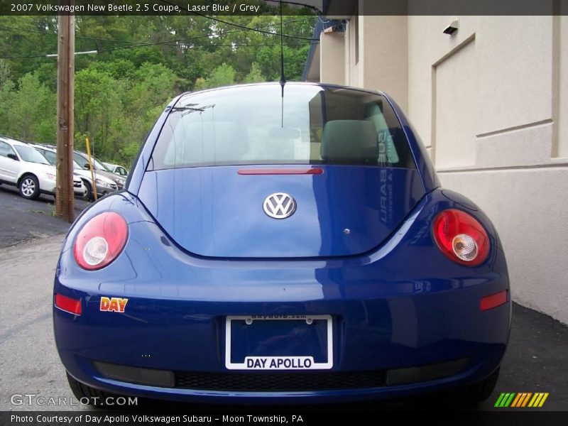 Laser Blue / Grey 2007 Volkswagen New Beetle 2.5 Coupe
