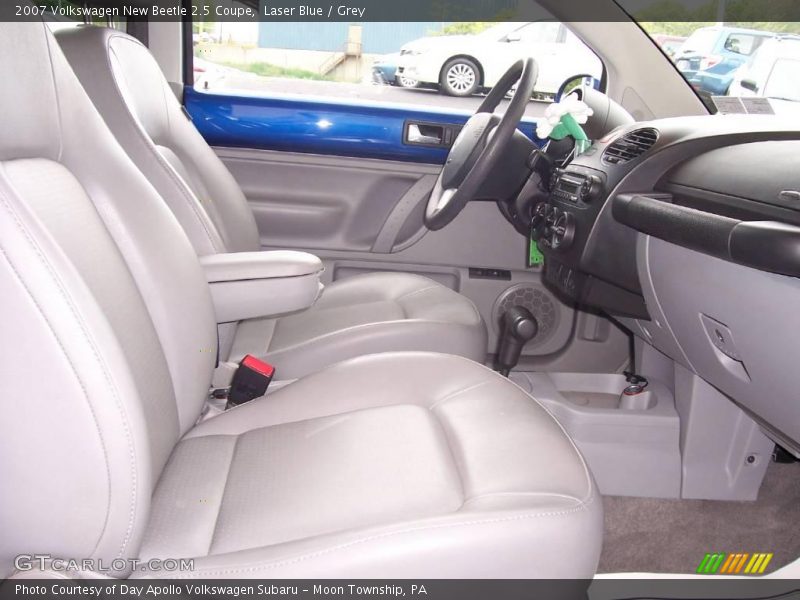 Laser Blue / Grey 2007 Volkswagen New Beetle 2.5 Coupe