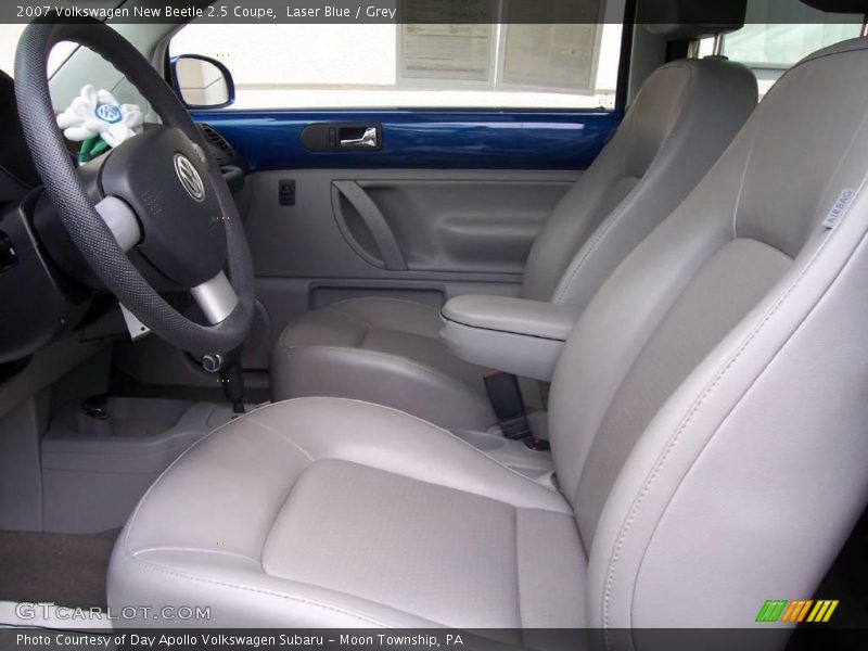 Laser Blue / Grey 2007 Volkswagen New Beetle 2.5 Coupe