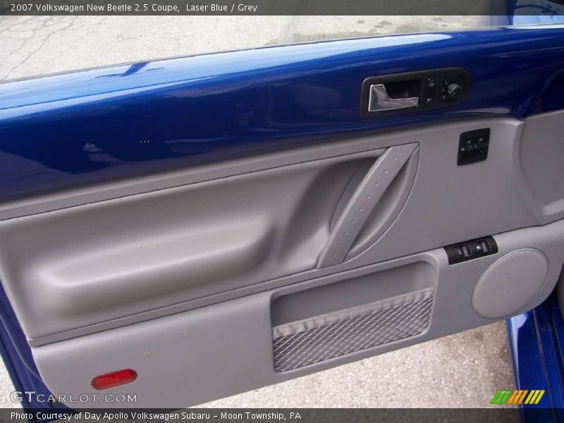 Laser Blue / Grey 2007 Volkswagen New Beetle 2.5 Coupe