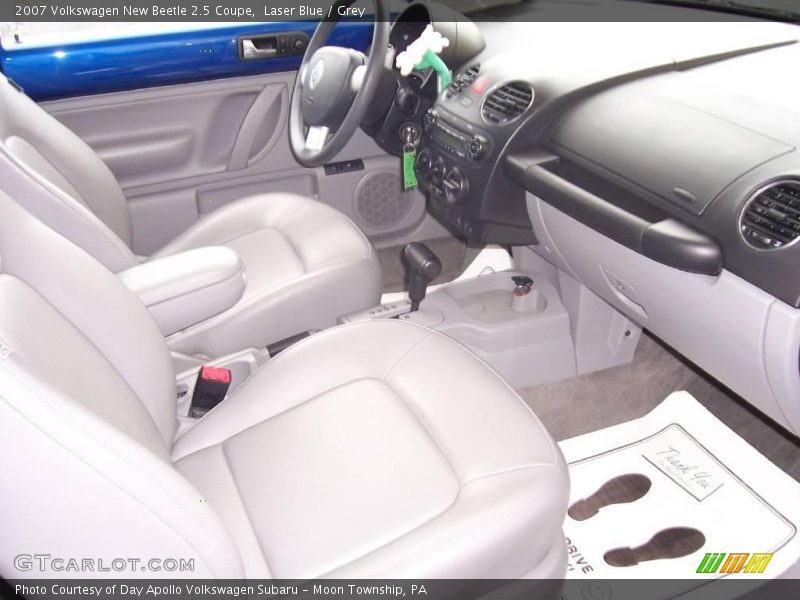 Laser Blue / Grey 2007 Volkswagen New Beetle 2.5 Coupe