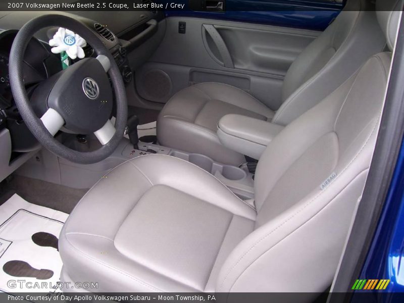 Laser Blue / Grey 2007 Volkswagen New Beetle 2.5 Coupe