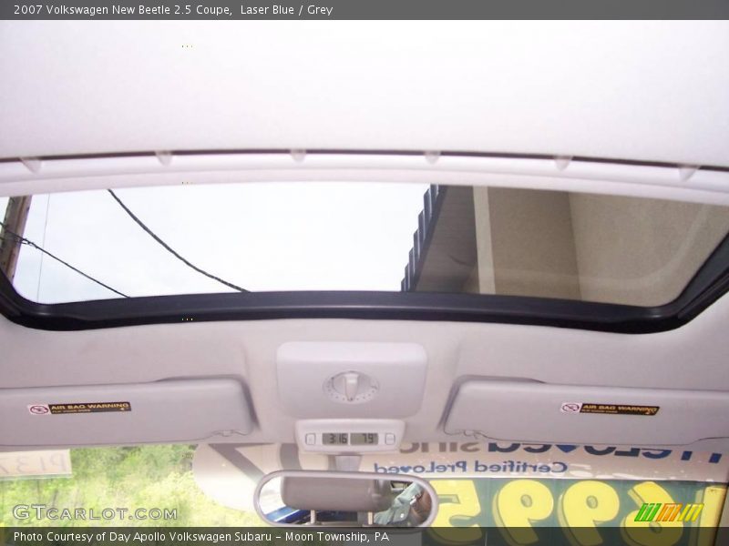 Laser Blue / Grey 2007 Volkswagen New Beetle 2.5 Coupe