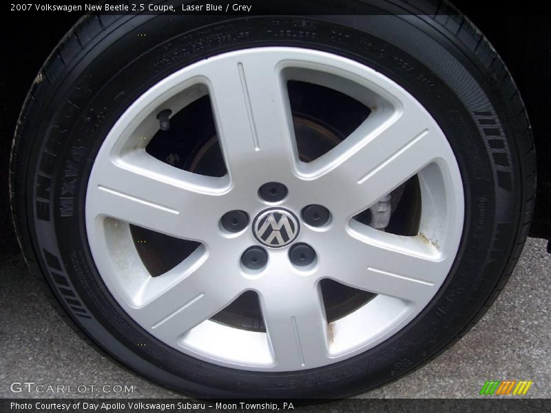 Laser Blue / Grey 2007 Volkswagen New Beetle 2.5 Coupe