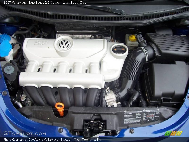 Laser Blue / Grey 2007 Volkswagen New Beetle 2.5 Coupe