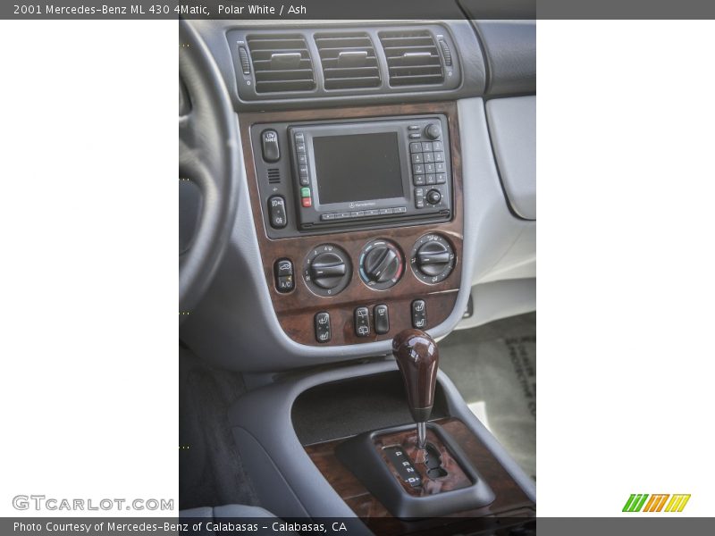 Polar White / Ash 2001 Mercedes-Benz ML 430 4Matic