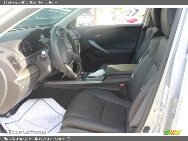 Silver Moon / Ebony 2014 Acura MDX