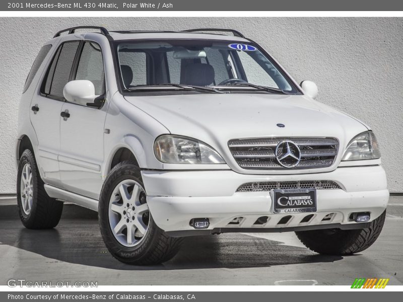 Polar White / Ash 2001 Mercedes-Benz ML 430 4Matic