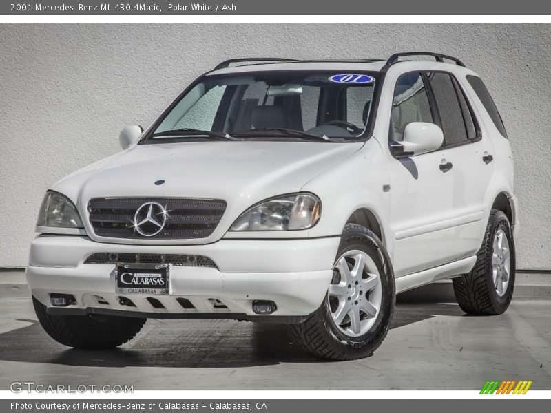 Polar White / Ash 2001 Mercedes-Benz ML 430 4Matic