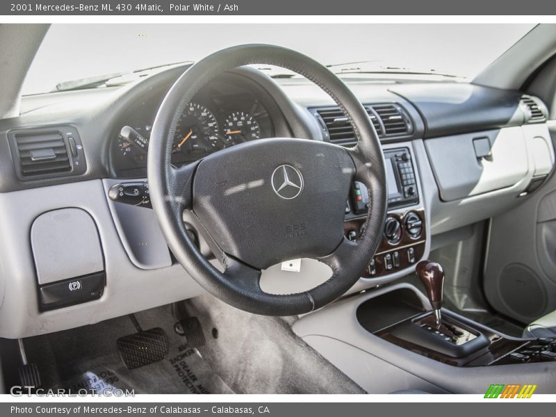 Polar White / Ash 2001 Mercedes-Benz ML 430 4Matic