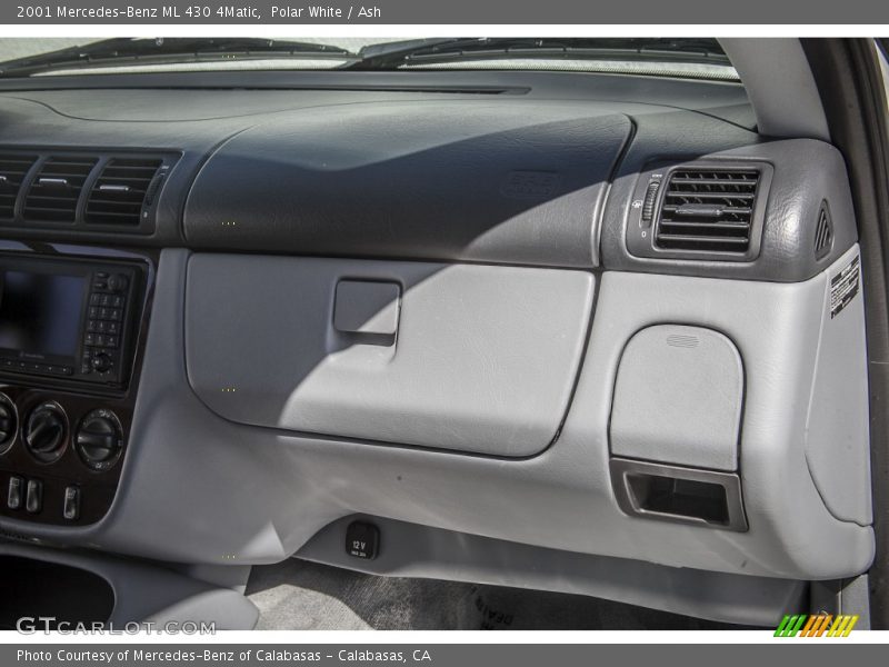 Polar White / Ash 2001 Mercedes-Benz ML 430 4Matic