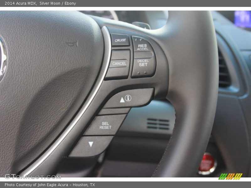 Silver Moon / Ebony 2014 Acura MDX