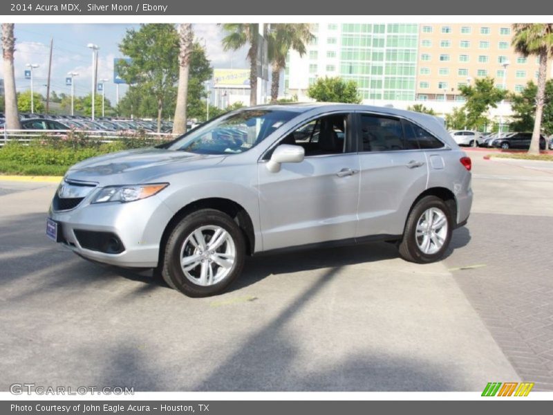 Silver Moon / Ebony 2014 Acura MDX