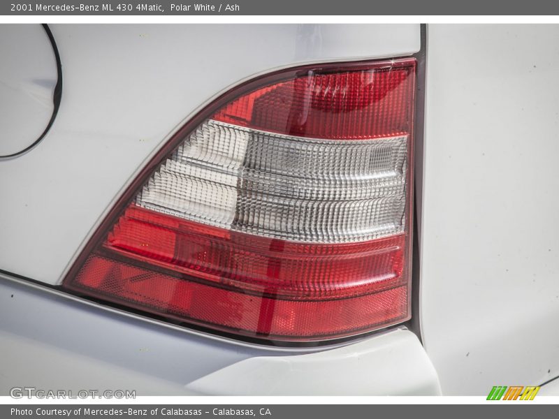 Polar White / Ash 2001 Mercedes-Benz ML 430 4Matic