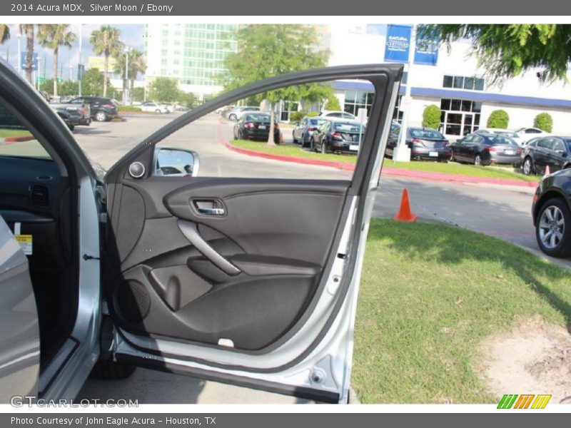 Silver Moon / Ebony 2014 Acura MDX