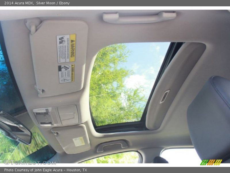 Silver Moon / Ebony 2014 Acura MDX