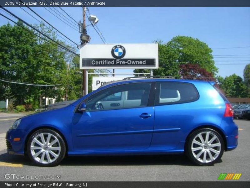 Deep Blue Metallic / Anthracite 2008 Volkswagen R32