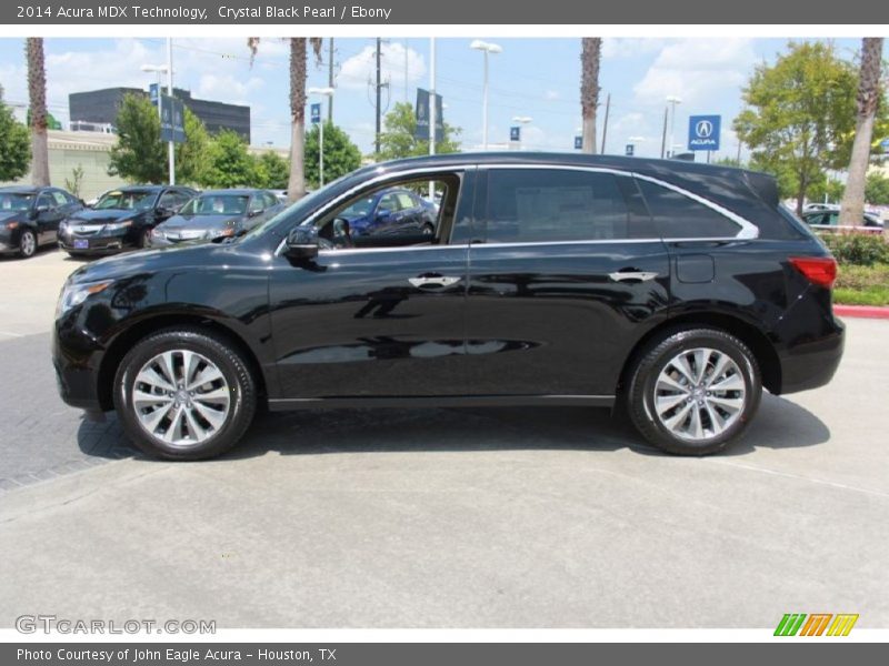 Crystal Black Pearl / Ebony 2014 Acura MDX Technology