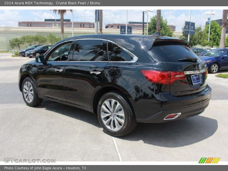 Crystal Black Pearl / Ebony 2014 Acura MDX Technology