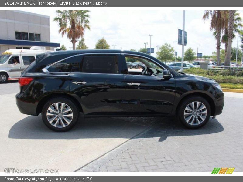 Crystal Black Pearl / Ebony 2014 Acura MDX Technology