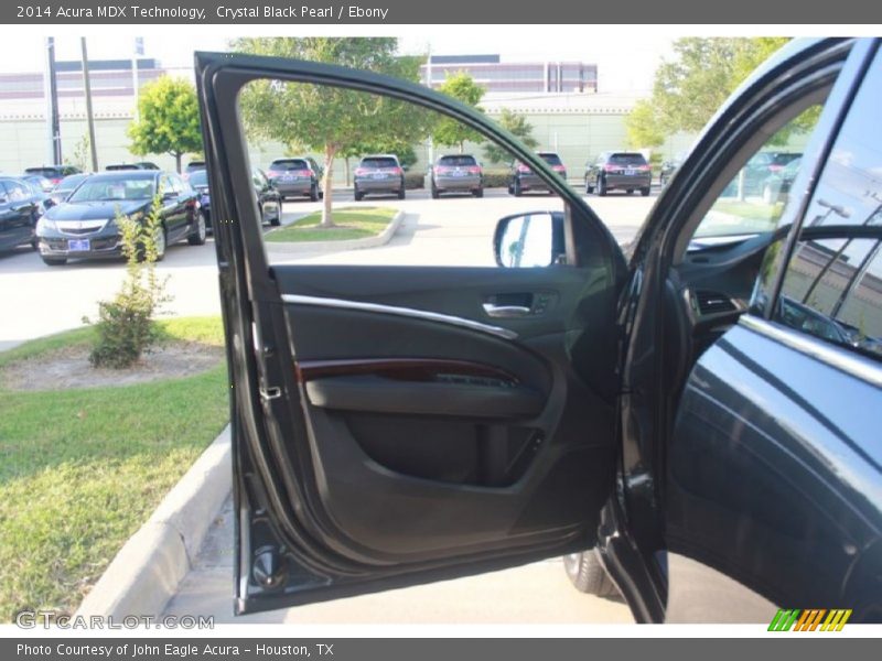 Crystal Black Pearl / Ebony 2014 Acura MDX Technology