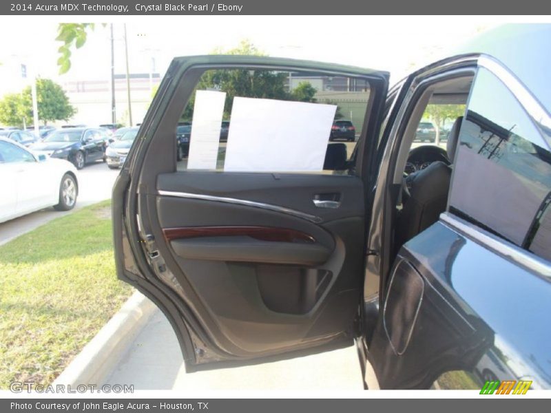 Crystal Black Pearl / Ebony 2014 Acura MDX Technology