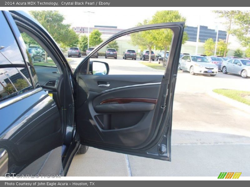 Crystal Black Pearl / Ebony 2014 Acura MDX Technology