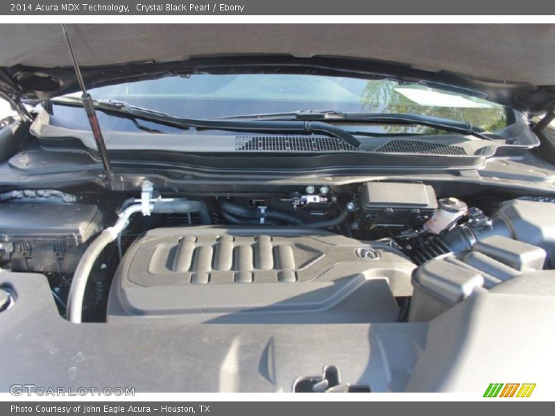 Crystal Black Pearl / Ebony 2014 Acura MDX Technology