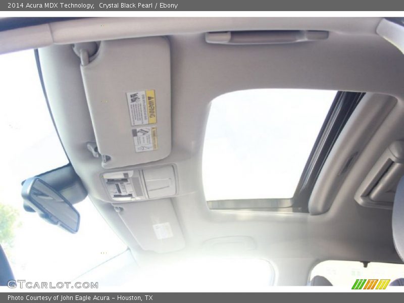 Crystal Black Pearl / Ebony 2014 Acura MDX Technology