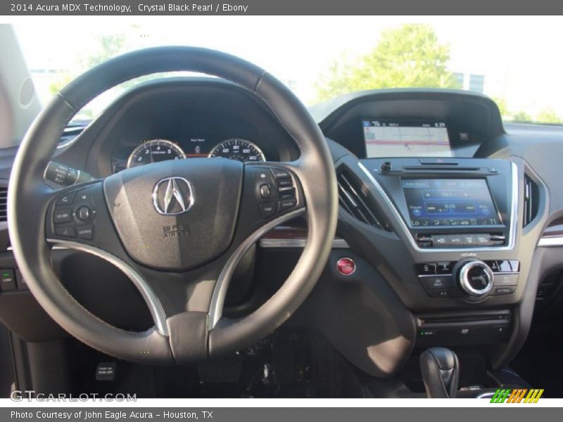 Crystal Black Pearl / Ebony 2014 Acura MDX Technology