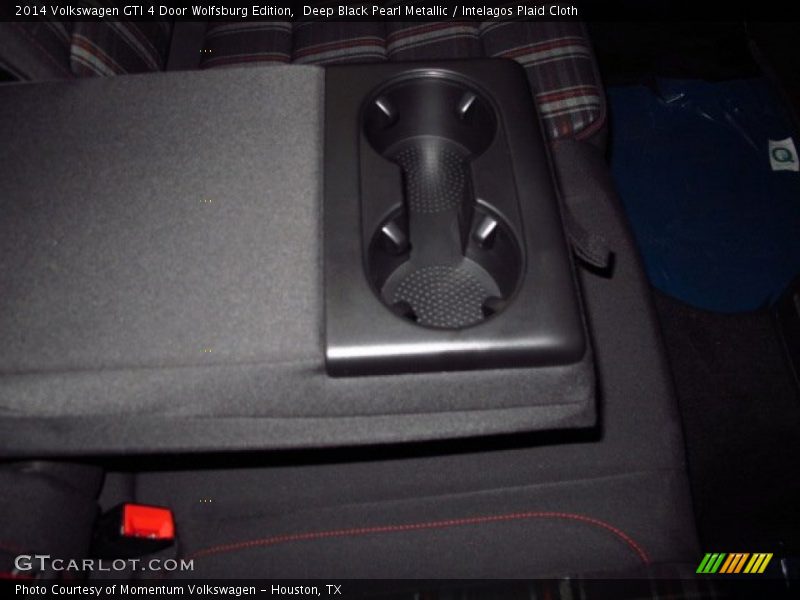 Deep Black Pearl Metallic / Intelagos Plaid Cloth 2014 Volkswagen GTI 4 Door Wolfsburg Edition