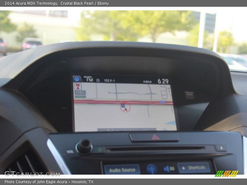 Crystal Black Pearl / Ebony 2014 Acura MDX Technology