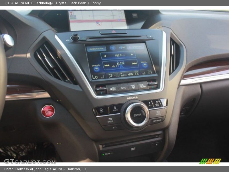Crystal Black Pearl / Ebony 2014 Acura MDX Technology