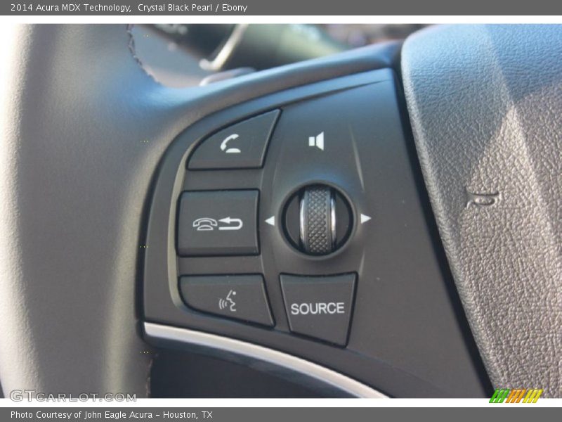 Crystal Black Pearl / Ebony 2014 Acura MDX Technology