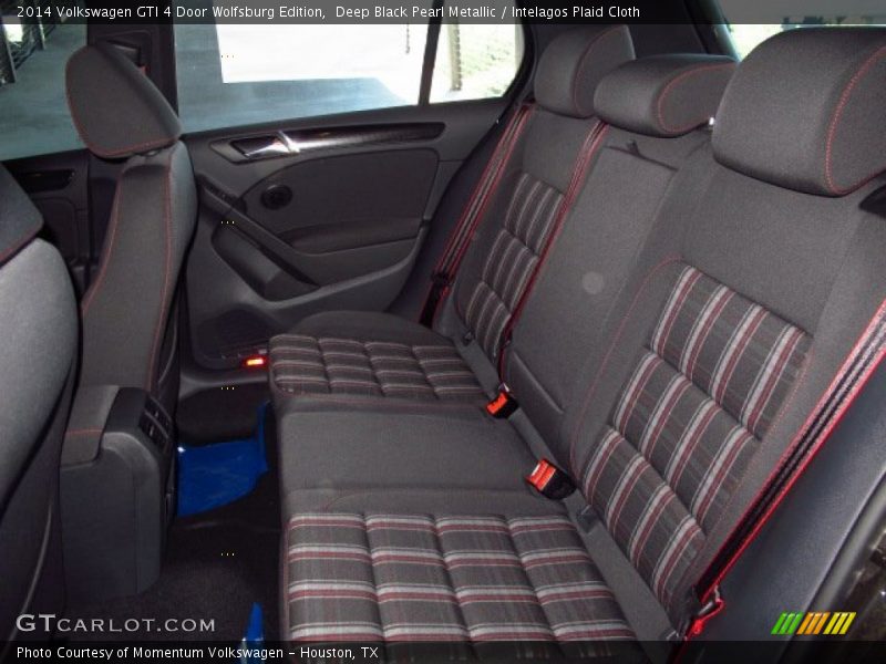 Deep Black Pearl Metallic / Intelagos Plaid Cloth 2014 Volkswagen GTI 4 Door Wolfsburg Edition