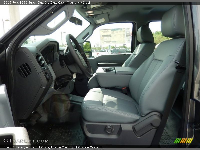 2015 F250 Super Duty XL Crew Cab Steel Interior